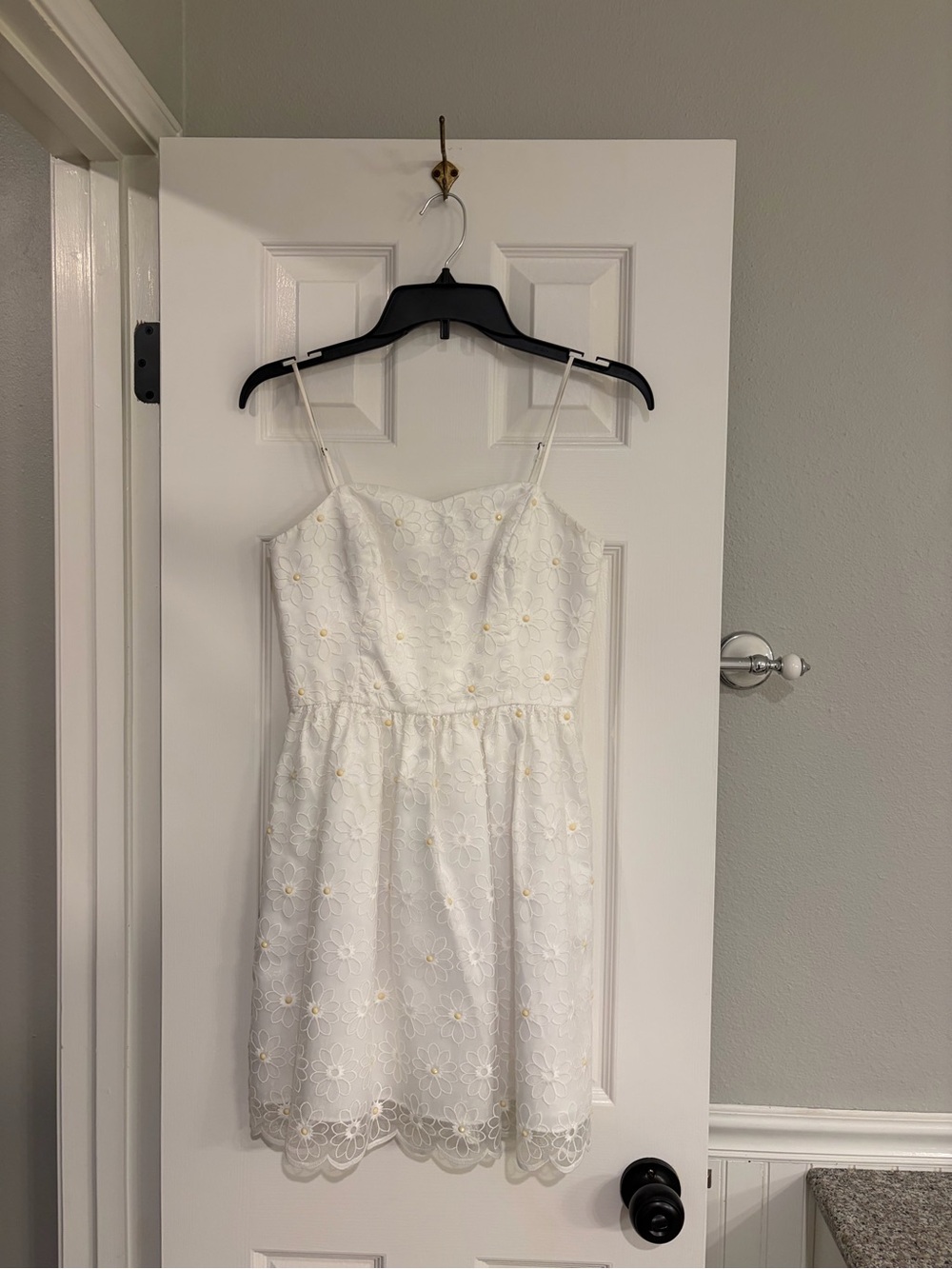 Lilly Pulitzer White Daisy Lace Dress Size 00